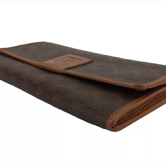 Celine long wallet macadam beige PVC x leather Authentic USED - Picture 4 of 11